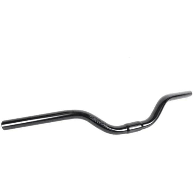 Руль TECH TEAM стальной комфорт 560мм, зажим 25,4мм, подъем 75мм, загиб 35 SW806 560MM NN010116